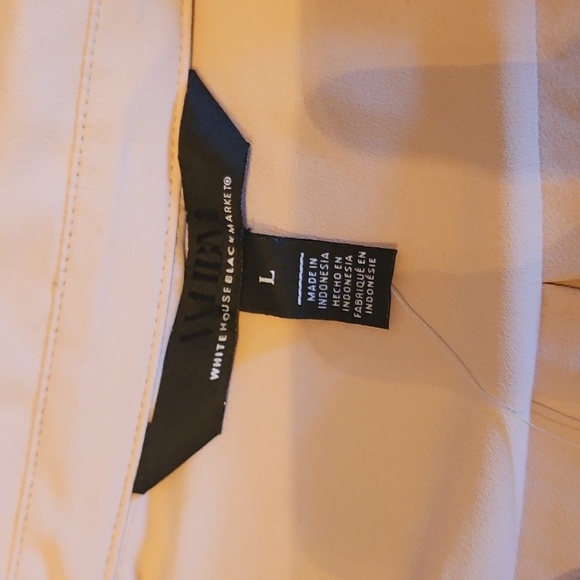 White House Black Market - Size L - Rose Smoke LS Pocket Soft Shirt - Picture 6 of 7